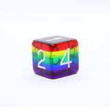 Rainbow Pride Dice Set.