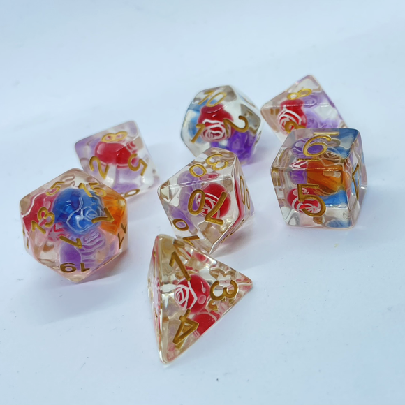 Rose *For my Love* Dice